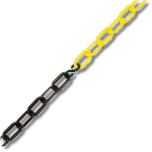 CORRENTE ELO GRANDE PRETOAMARELO