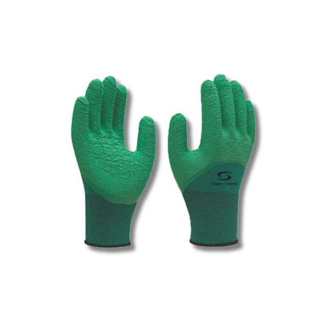Luva nitrilon banho de latex natural