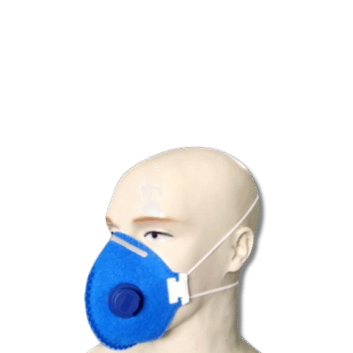 3 Máscara Descartável pff2, pff2vo, pff3 valvuladas