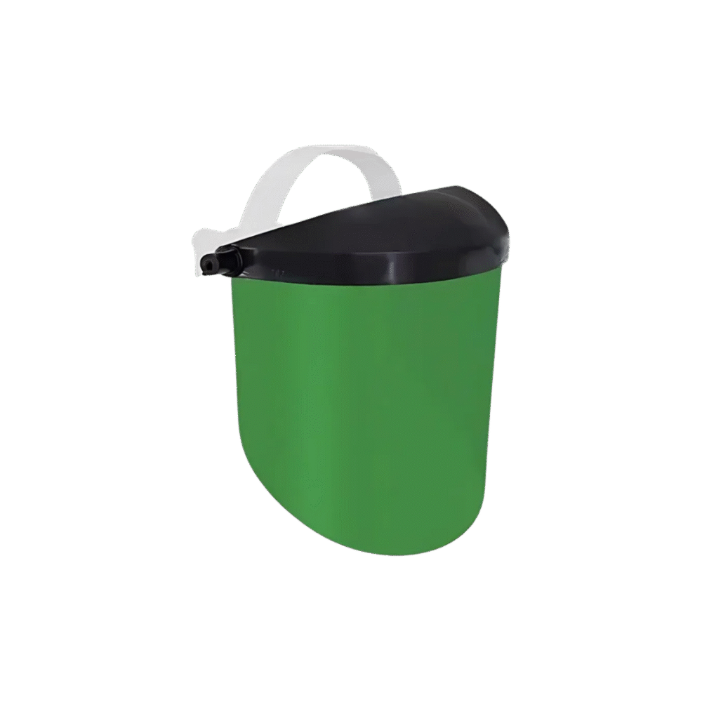 Protetor facial verde