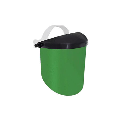 Protetor facial verde