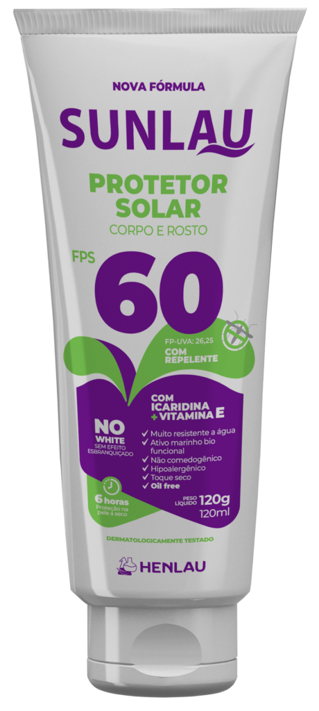 Protetor Solar C Repelente FPS 60 120ML