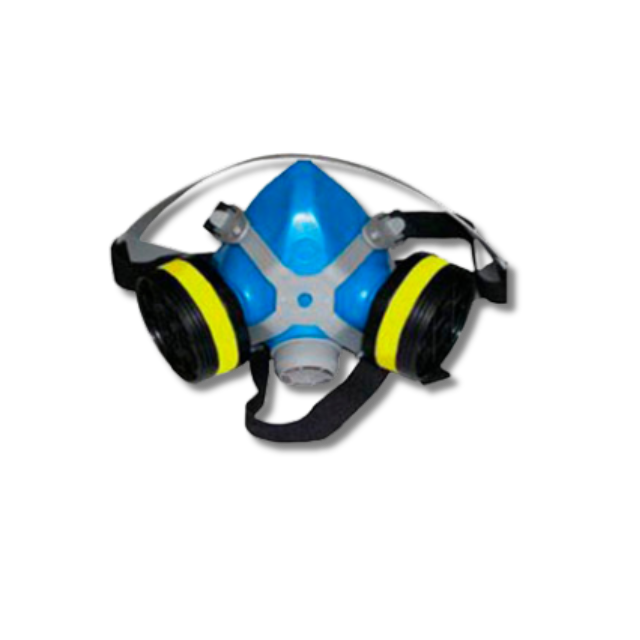 16 Respirador semi facial 2 filtros