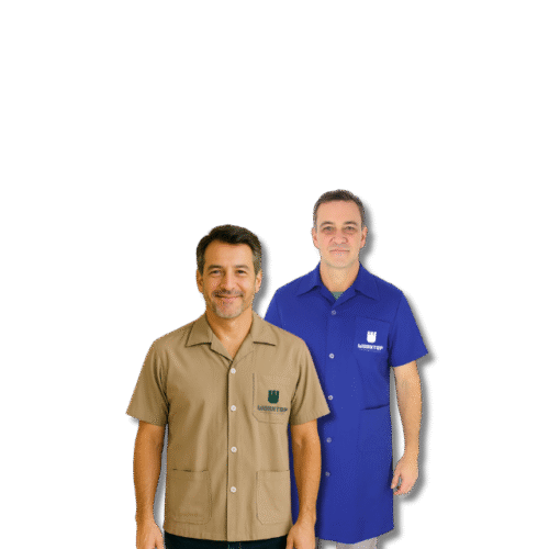 Jaleco em Brim ou Oxford